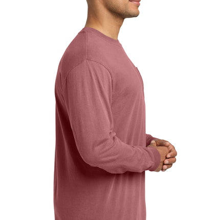 Comfort Colors Heavyweight Ring Spun Long Sleeve Pocket Tee – 4410