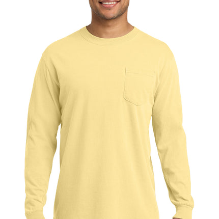 Comfort Colors Heavyweight Ring Spun Long Sleeve Pocket Tee – 4410