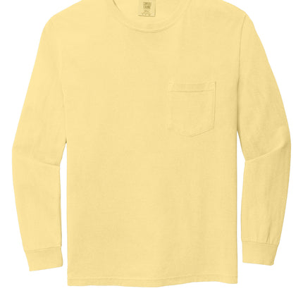 Comfort Colors Heavyweight Ring Spun Long Sleeve Pocket Tee – 4410