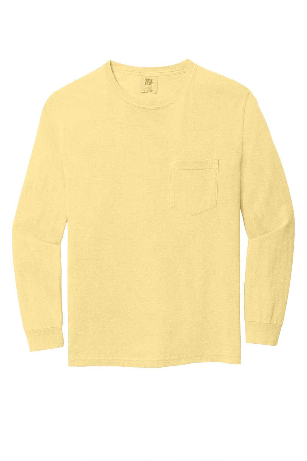 Comfort Colors Heavyweight Ring Spun Long Sleeve Pocket Tee – 4410