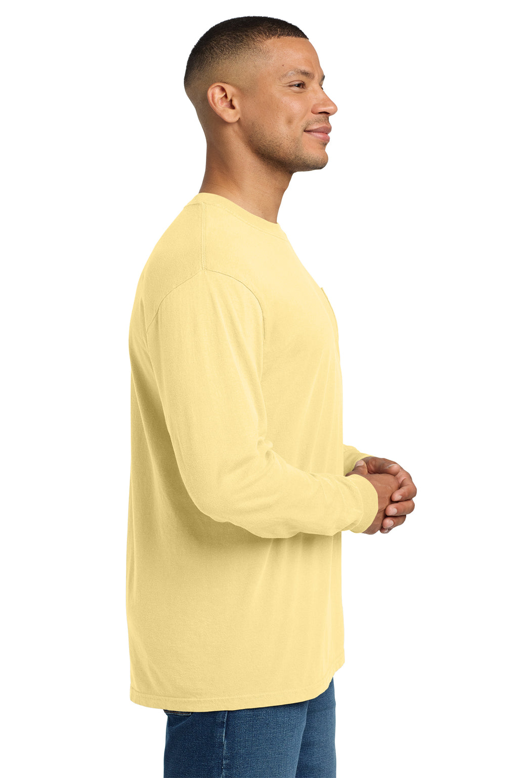 Comfort Colors Heavyweight Ring Spun Long Sleeve Pocket Tee – 4410