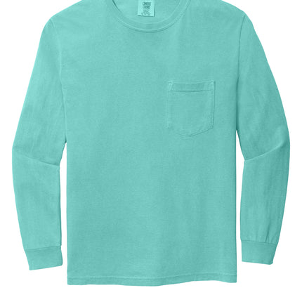 Comfort Colors Heavyweight Ring Spun Long Sleeve Pocket Tee – 4410
