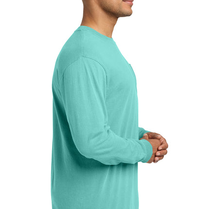 Comfort Colors Heavyweight Ring Spun Long Sleeve Pocket Tee – 4410