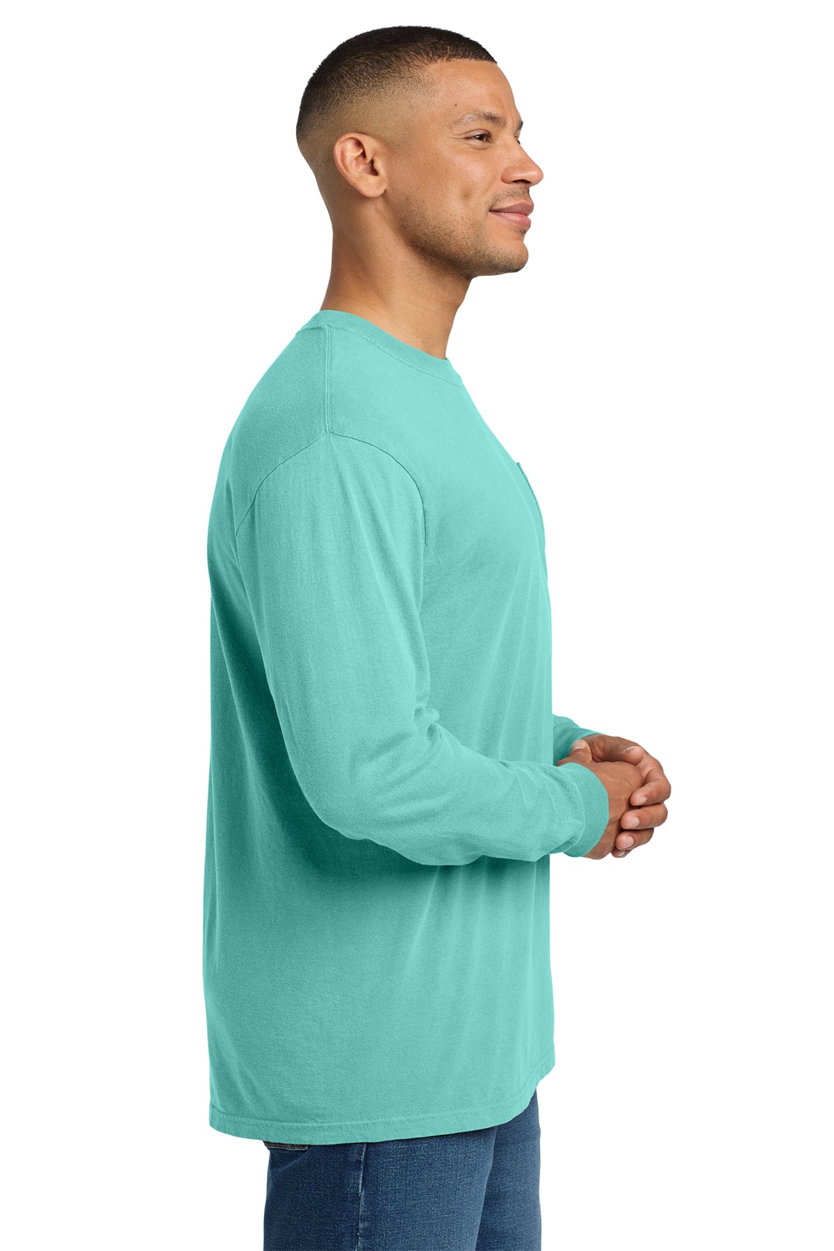 Comfort Colors Heavyweight Ring Spun Long Sleeve Pocket Tee – 4410