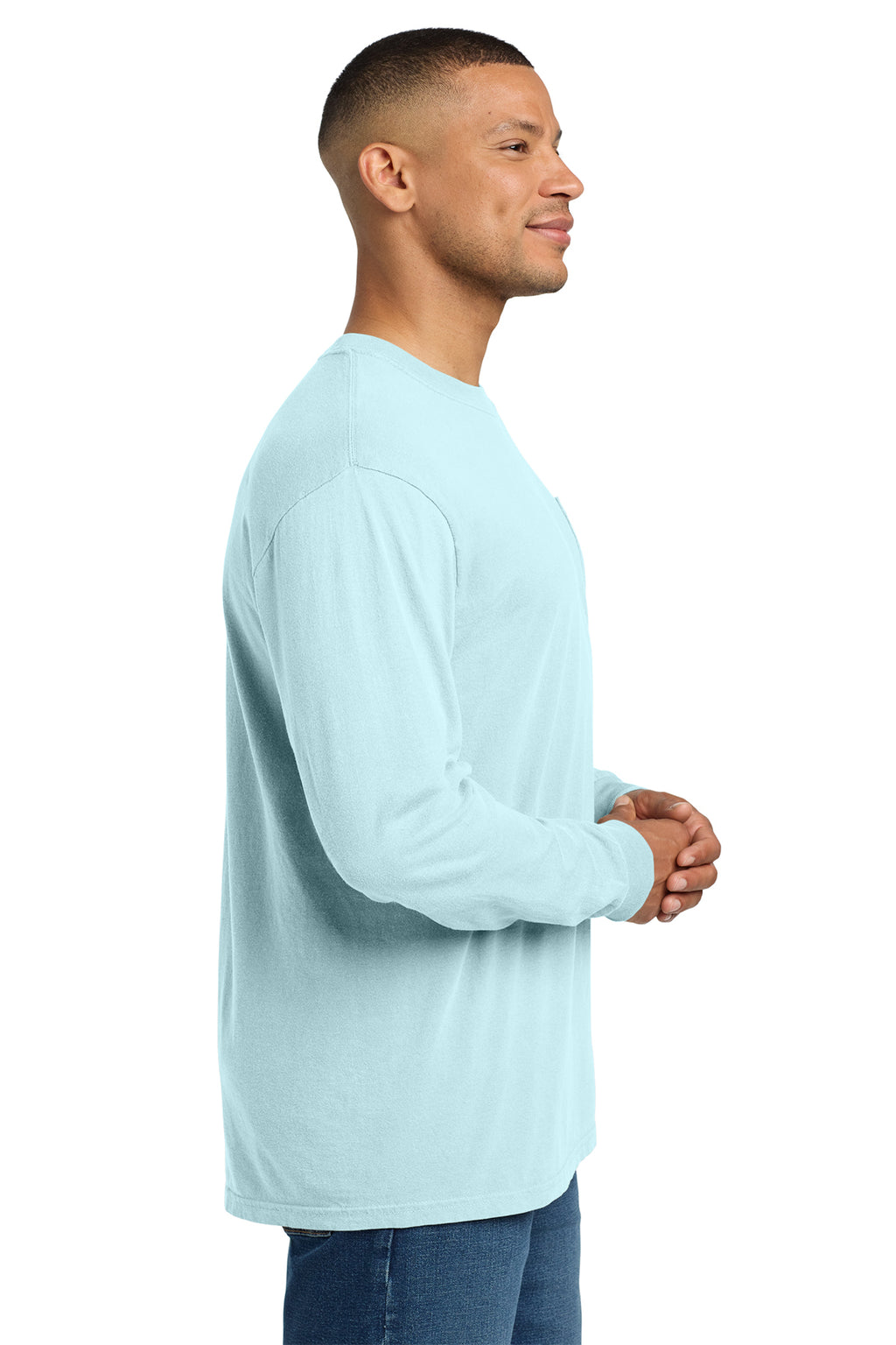 Comfort Colors Heavyweight Ring Spun Long Sleeve Pocket Tee – 4410