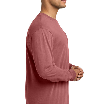 Comfort Colors Heavyweight Ring Spun Long Sleeve Pocket Tee – 4410