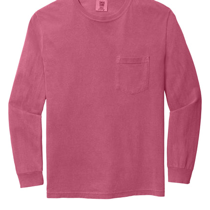 Comfort Colors Heavyweight Ring Spun Long Sleeve Pocket Tee – 4410