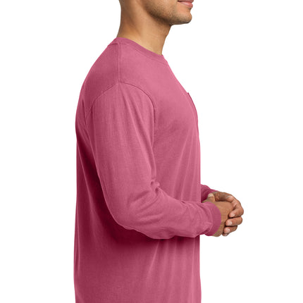 Comfort Colors Heavyweight Ring Spun Long Sleeve Pocket Tee – 4410