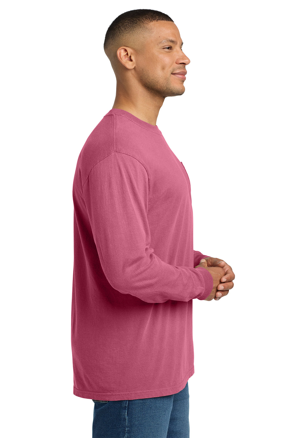 Comfort Colors Heavyweight Ring Spun Long Sleeve Pocket Tee – 4410