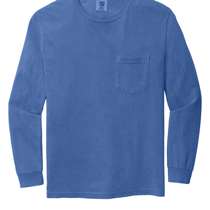 Comfort Colors Heavyweight Ring Spun Long Sleeve Pocket Tee – 4410