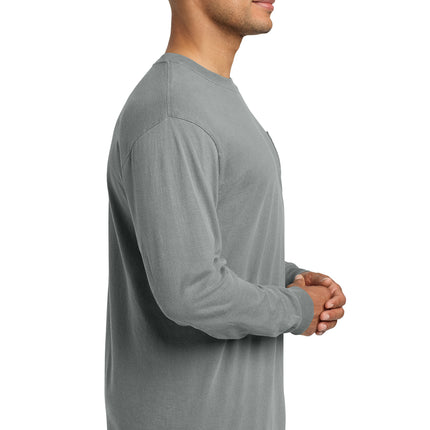 Comfort Colors Heavyweight Ring Spun Long Sleeve Pocket Tee – 4410