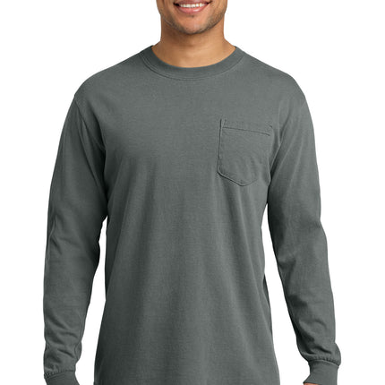 Comfort Colors Heavyweight Ring Spun Long Sleeve Pocket Tee – 4410