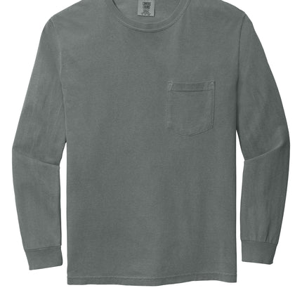 Comfort Colors Heavyweight Ring Spun Long Sleeve Pocket Tee – 4410