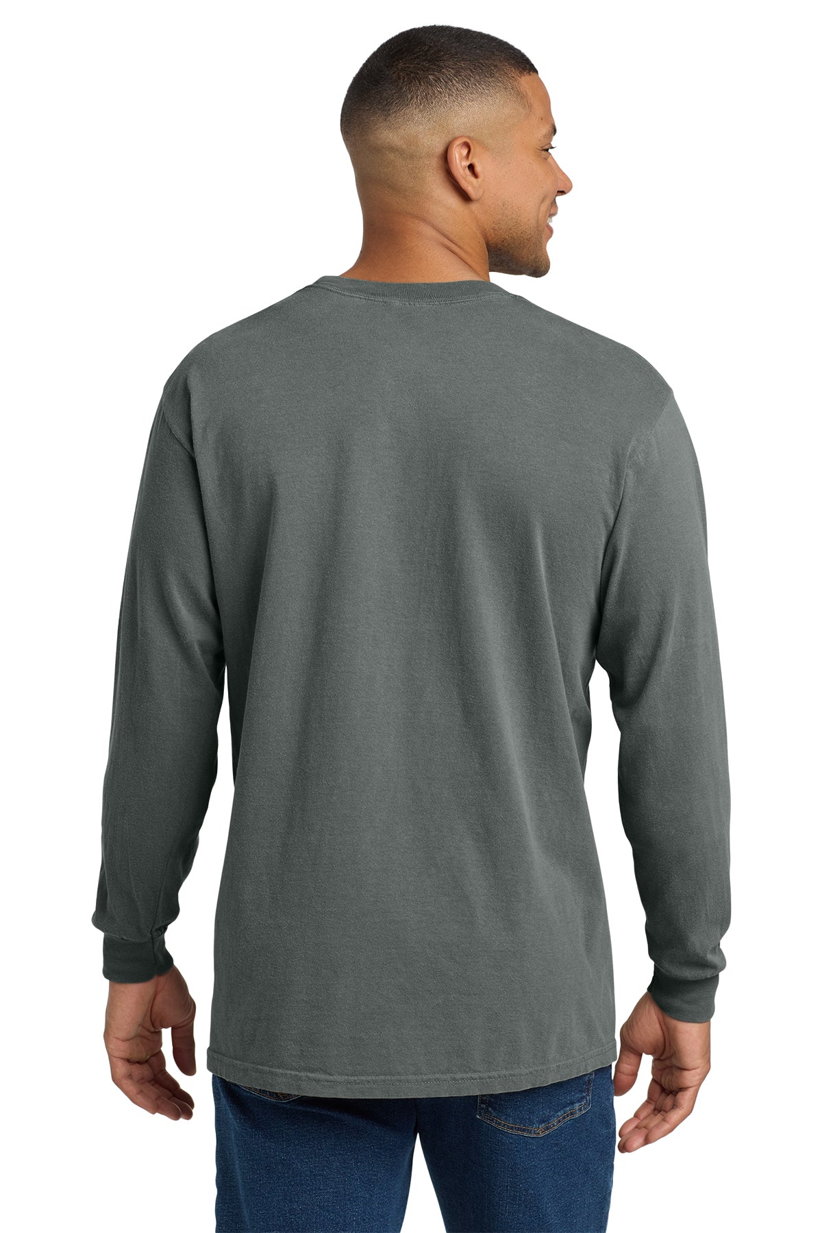 Comfort Colors Heavyweight Ring Spun Long Sleeve Pocket Tee – 4410