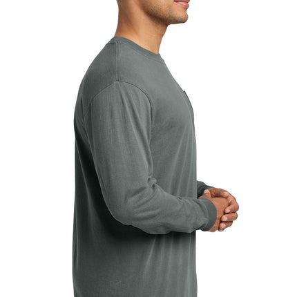 Comfort Colors Heavyweight Ring Spun Long Sleeve Pocket Tee – 4410
