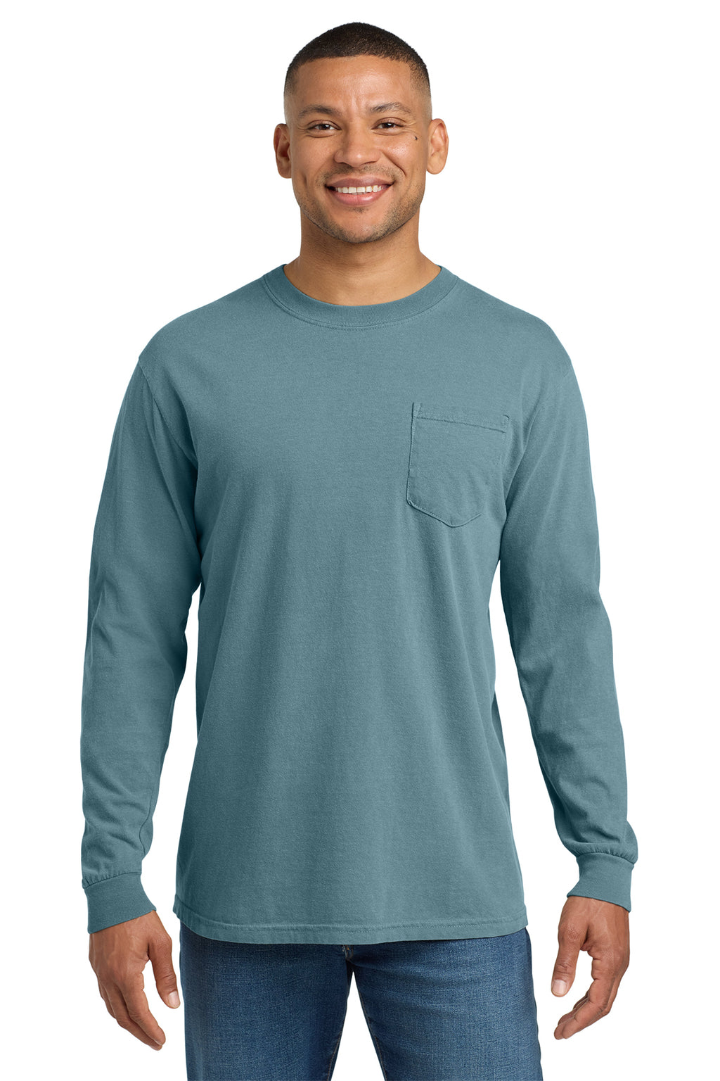 Comfort Colors Heavyweight Ring Spun Long Sleeve Pocket Tee – 4410