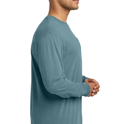 Comfort Colors Heavyweight Ring Spun Long Sleeve Pocket Tee – 4410