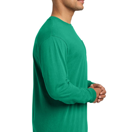 Comfort Colors Heavyweight Ring Spun Long Sleeve Pocket Tee – 4410