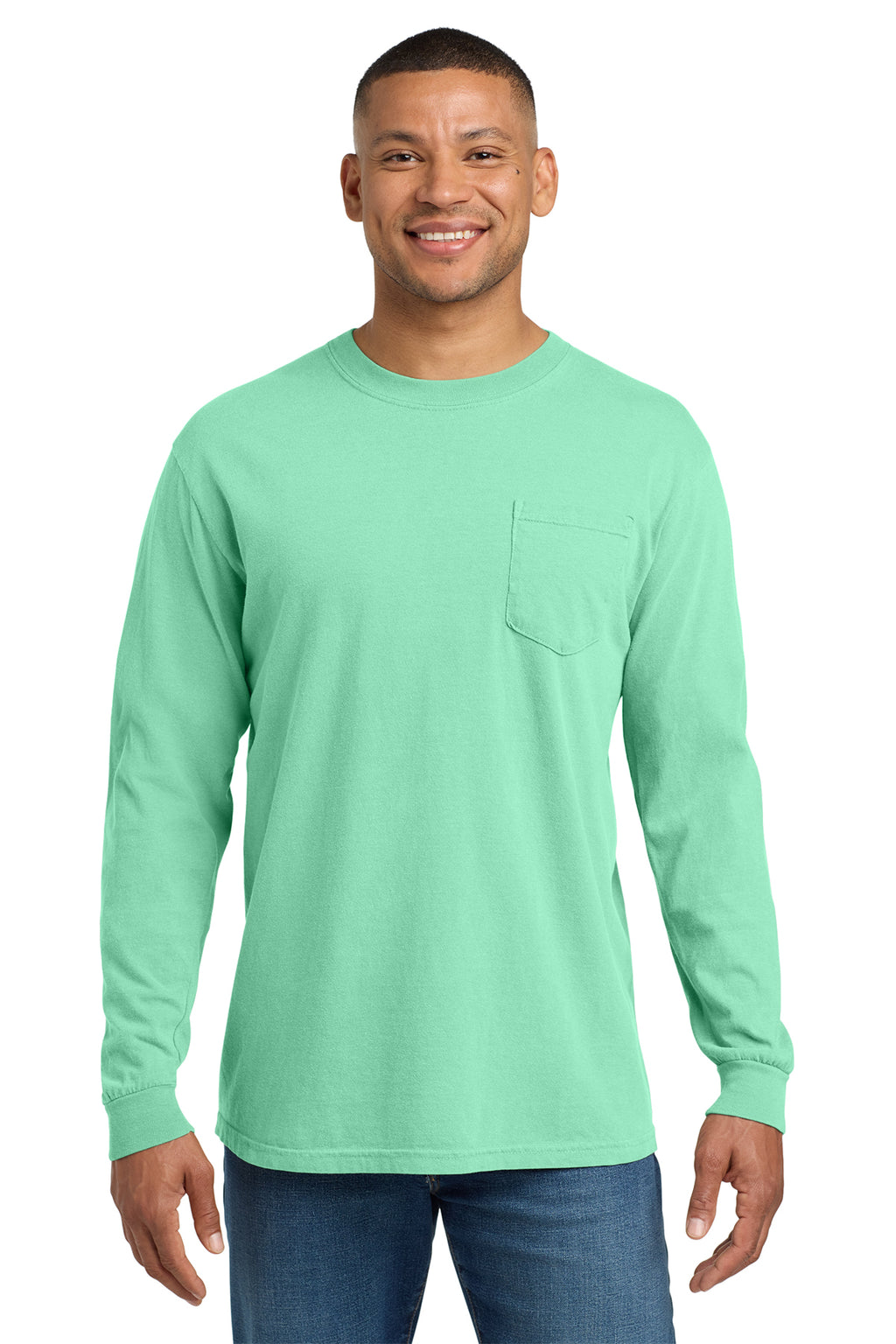 Comfort Colors Heavyweight Ring Spun Long Sleeve Pocket Tee – 4410