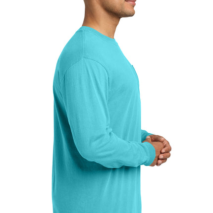Comfort Colors Heavyweight Ring Spun Long Sleeve Pocket Tee – 4410