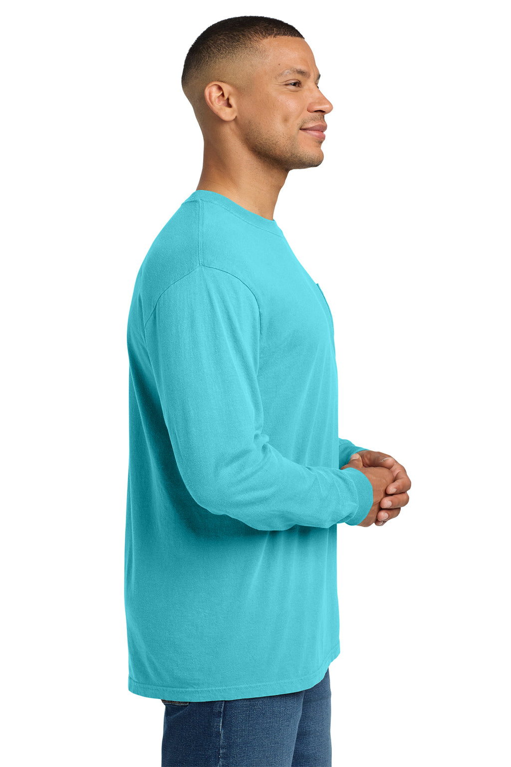 Comfort Colors Heavyweight Ring Spun Long Sleeve Pocket Tee – 4410