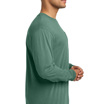 Comfort Colors Heavyweight Ring Spun Long Sleeve Pocket Tee – 4410