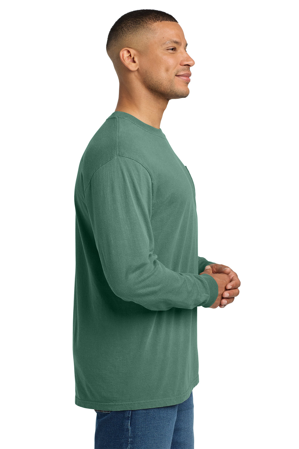 Comfort Colors Heavyweight Ring Spun Long Sleeve Pocket Tee – 4410