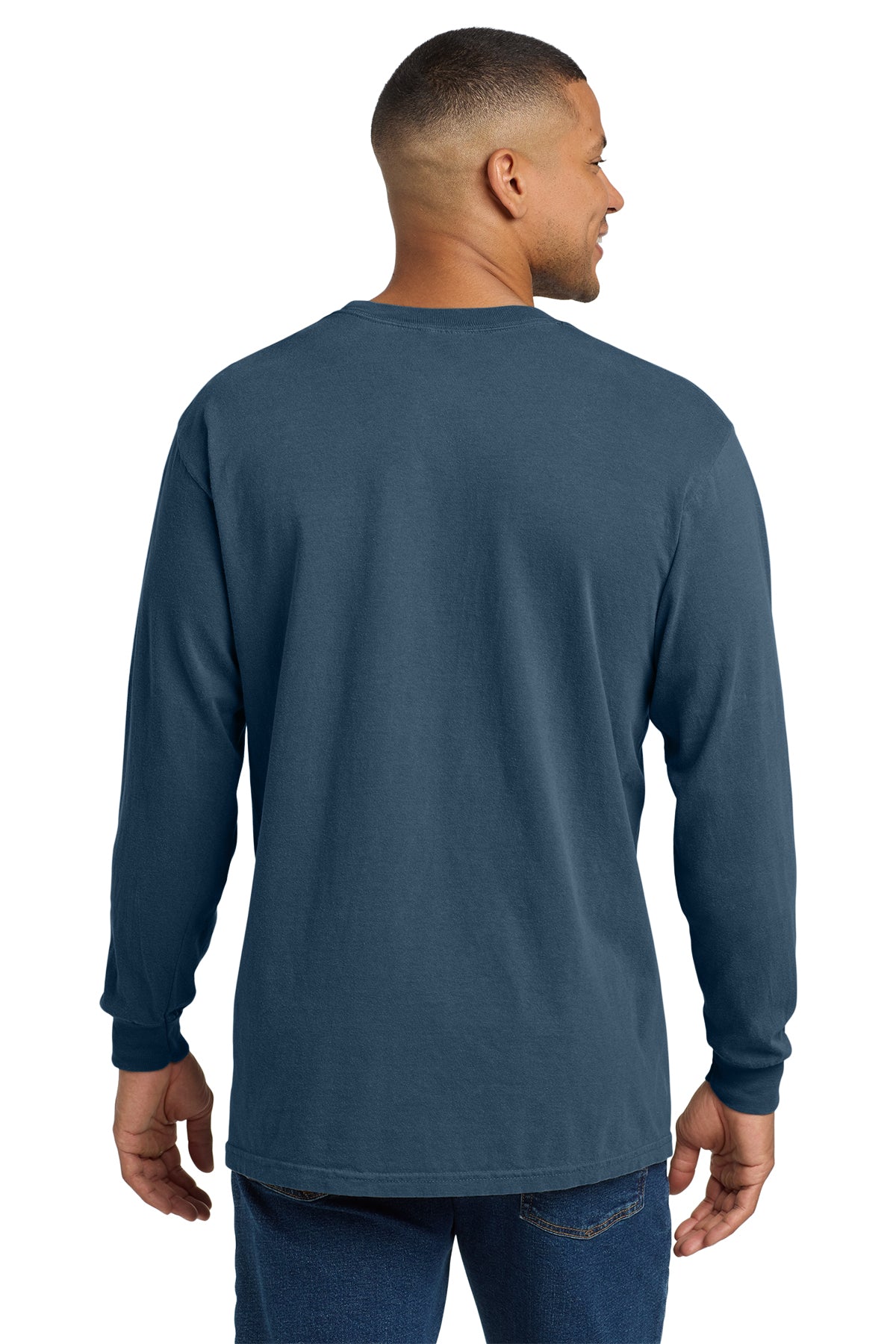 Comfort Colors Heavyweight Ring Spun Long Sleeve Pocket Tee – 4410