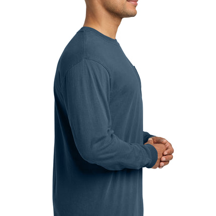 Comfort Colors Heavyweight Ring Spun Long Sleeve Pocket Tee – 4410