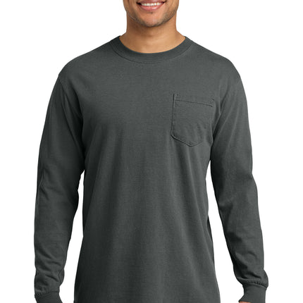 Comfort Colors Heavyweight Ring Spun Long Sleeve Pocket Tee – 4410