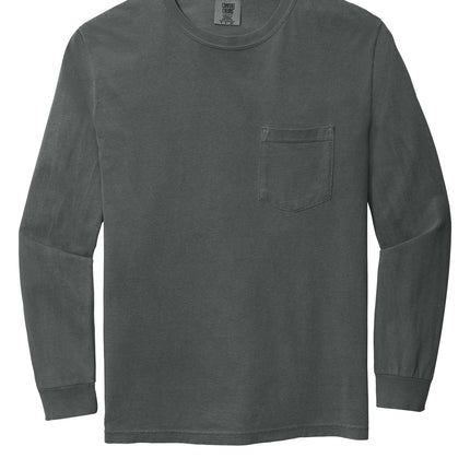Comfort Colors Heavyweight Ring Spun Long Sleeve Pocket Tee – 4410
