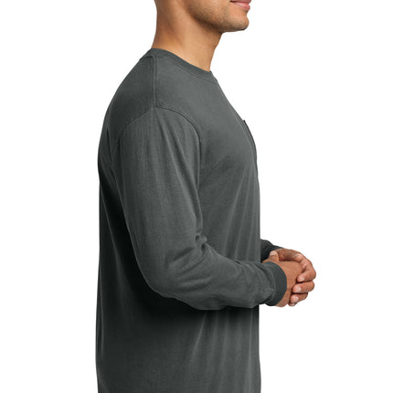 Comfort Colors Heavyweight Ring Spun Long Sleeve Pocket Tee – 4410