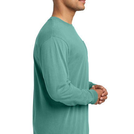 Comfort Colors Heavyweight Ring Spun Long Sleeve Pocket Tee – 4410