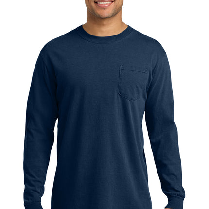 Comfort Colors Heavyweight Ring Spun Long Sleeve Pocket Tee – 4410