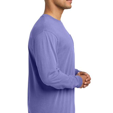 Comfort Colors Heavyweight Ring Spun Long Sleeve Pocket Tee – 4410