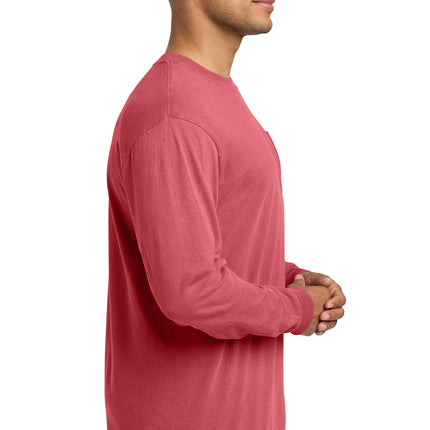 Comfort Colors Heavyweight Ring Spun Long Sleeve Pocket Tee – 4410