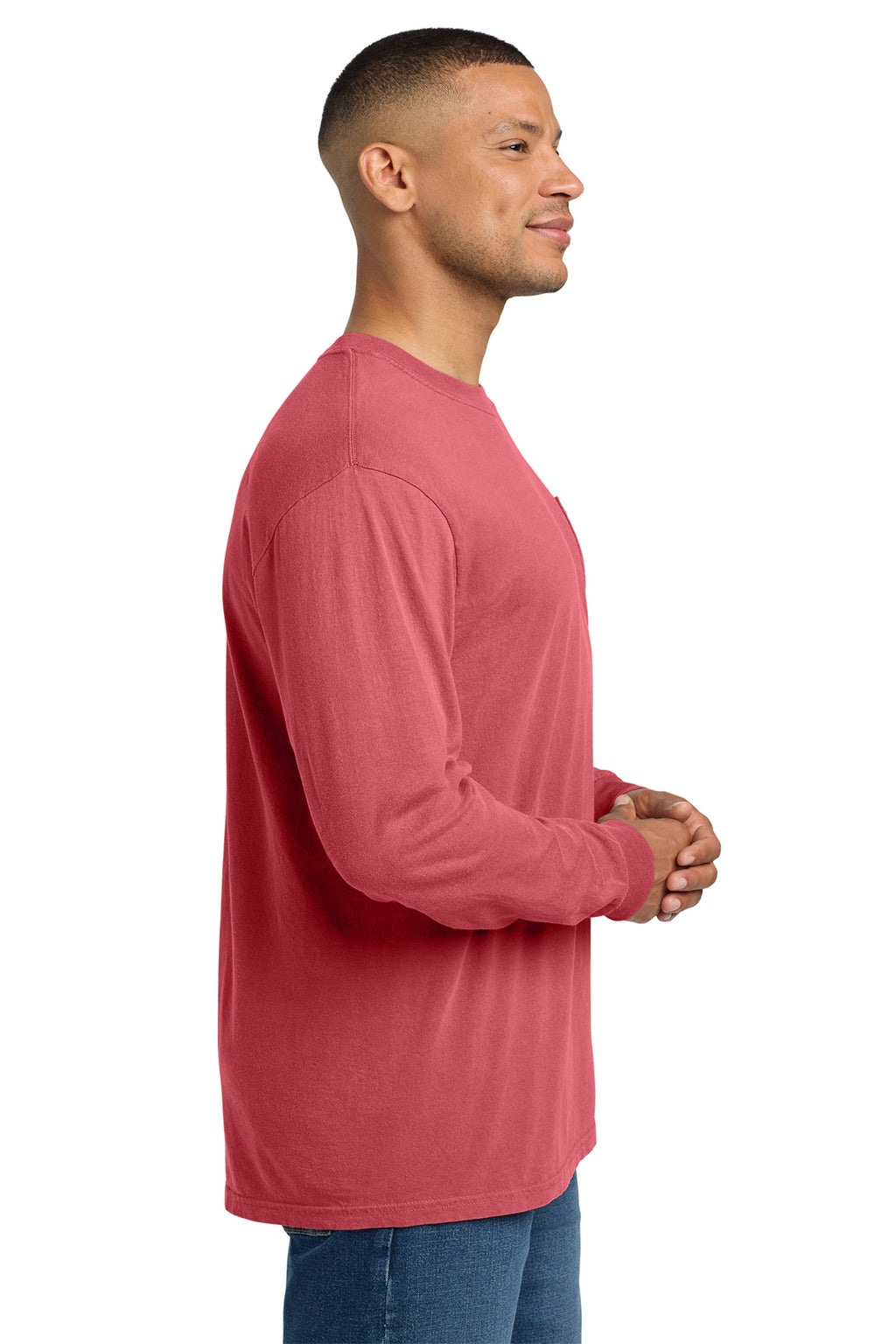 Comfort Colors Heavyweight Ring Spun Long Sleeve Pocket Tee – 4410