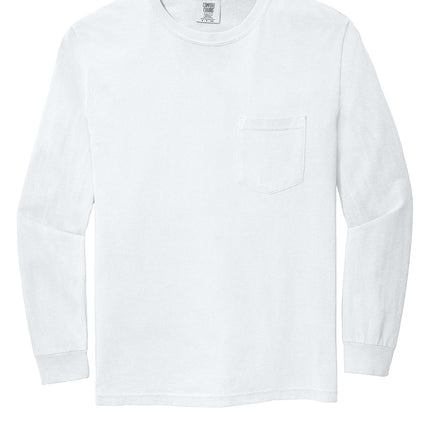 Comfort Colors Heavyweight Ring Spun Long Sleeve Pocket Tee – 4410