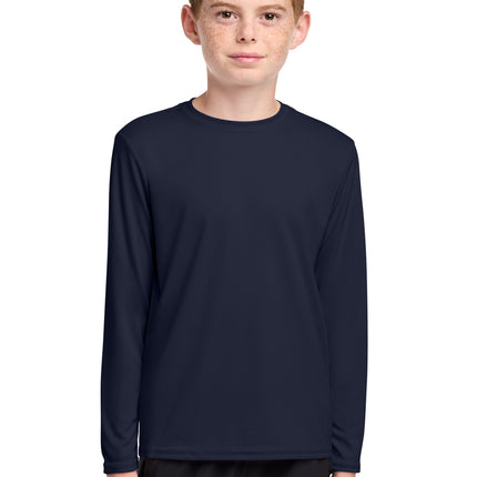Port & Co Youth Long Sleeve Performance Tee – PC380YLS
