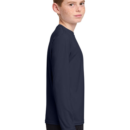 Port & Co Youth Long Sleeve Performance Tee – PC380YLS
