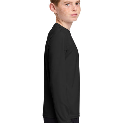 Port & Co Youth Long Sleeve Performance Tee – PC380YLS