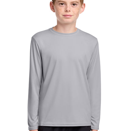 Port & Co Youth Long Sleeve Performance Tee – PC380YLS