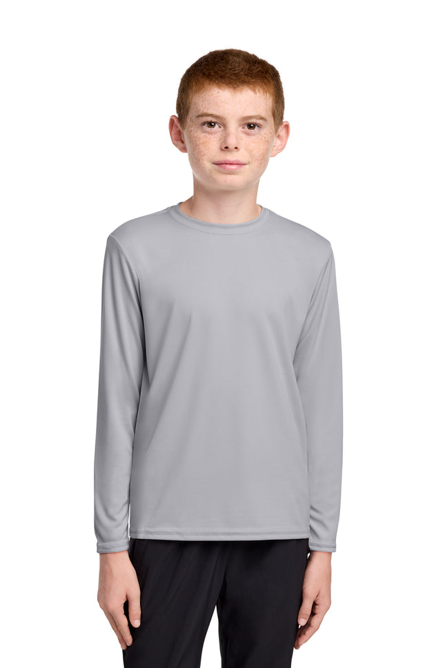 Port & Co Youth Long Sleeve Performance Tee – PC380YLS