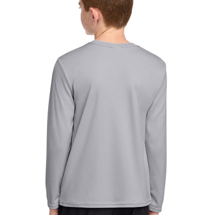 Port & Co Youth Long Sleeve Performance Tee – PC380YLS