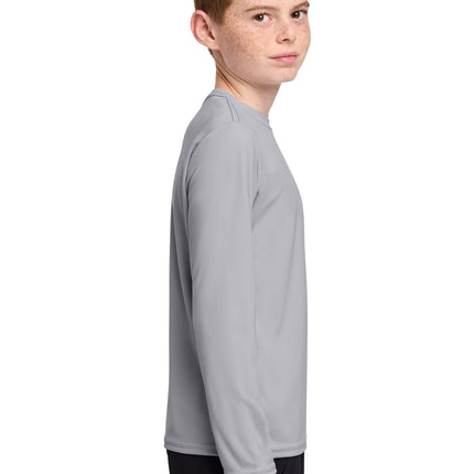 Port & Co Youth Long Sleeve Performance Tee – PC380YLS