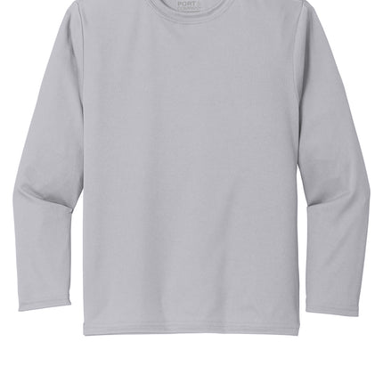 Port & Co Youth Long Sleeve Performance Tee – PC380YLS