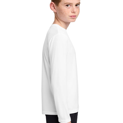 Port & Co Youth Long Sleeve Performance Tee – PC380YLS