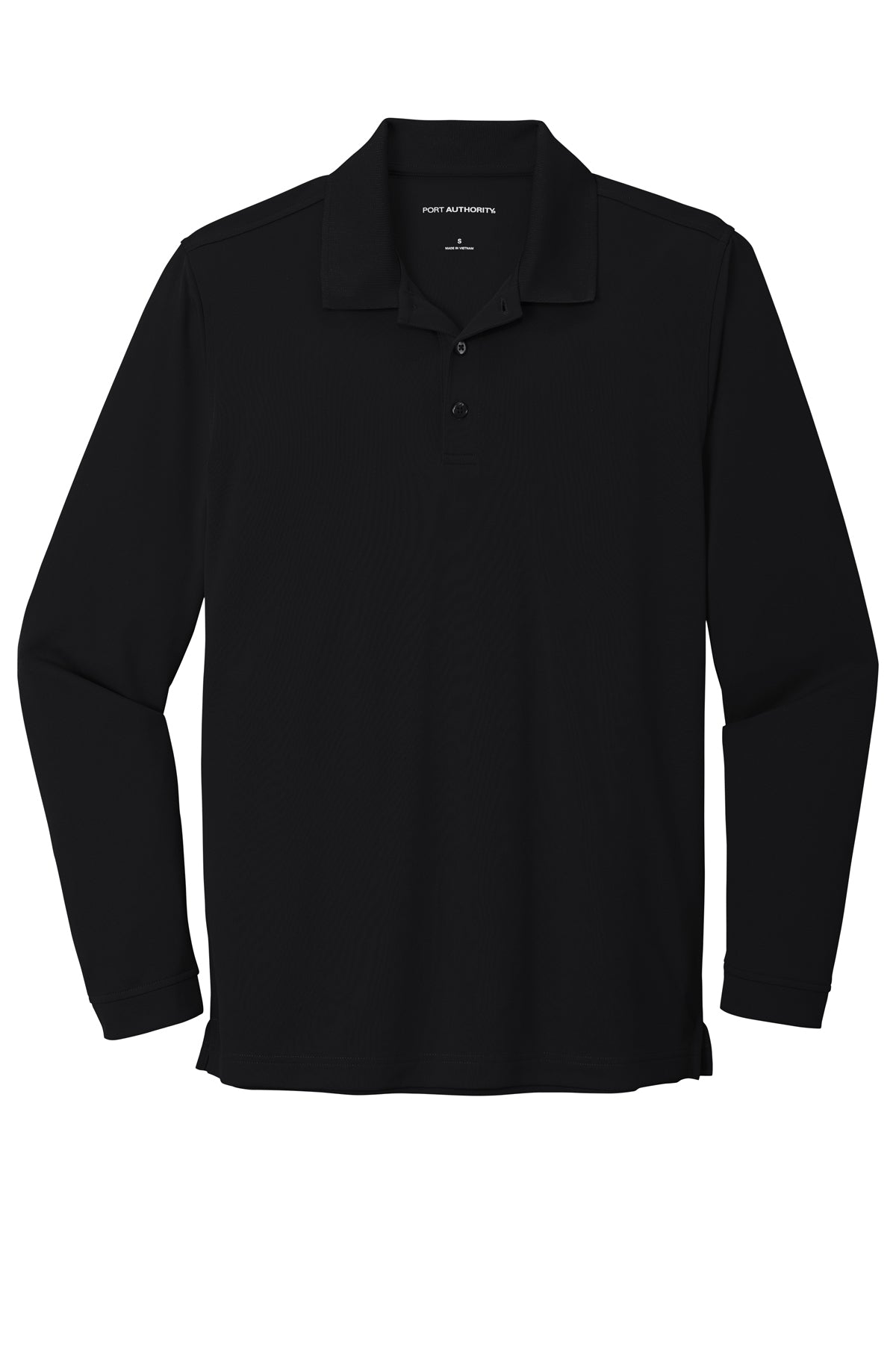 Port Authority® Dry Zone® UV Micro‑Mesh Long Sleeve Polo – K110LS