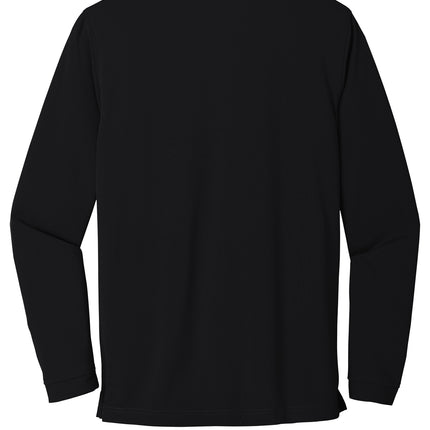 Port Authority® Dry Zone® UV Micro‑Mesh Long Sleeve Polo – K110LS