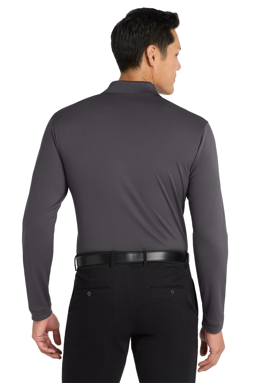 Port Authority® Dry Zone® UV Micro‑Mesh Long Sleeve Polo – K110LS